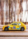 Bburago toy Peugeot car Royalty Free Stock Photo