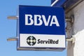 BBVA Bank in Spain Royalty Free Stock Photo