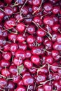 BC Cherries, Farmers Market, Chestermere, Alberta, Canada Royalty Free Stock Photo