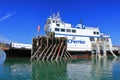 BC Ferries Quadra Queen II at Heriot Bay Bound for Cortes Island, British Columbia