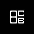 BCB letter logo creative design with vector graphic, BCB