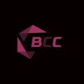 BCC creative minimalist letter logo. BCC unique vector initials alphabet letter logo design Royalty Free Stock Photo