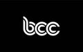BCC Creative Unique Modern Letter Logo Design Royalty Free Stock Photo