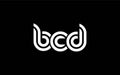 BCD Creative Unique Modern Letter Logo Design Royalty Free Stock Photo