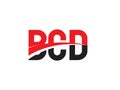 BCD Letter Initial Logo Design Vector Illustration Royalty Free Stock Photo
