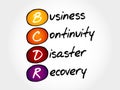 BCDR - Business Continuity Disaster Recovery
