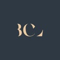 BCL abstract letter logo Royalty Free Stock Photo
