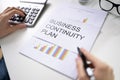 BCP Business Continuity Plan Royalty Free Stock Photo