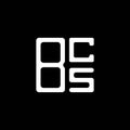 BCS letter logo creative design with vector graphic, BCS Royalty Free Stock Photo
