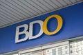 BDO bank signage in Mandaluyong, Philippines