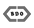 BDO letter logo Design. BDO Simple and modern monogram logo. Abstract Alphabet vector Design Royalty Free Stock Photo