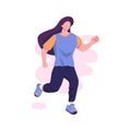 be active flat style illustration vector design