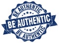 be authentic seal. stamp