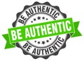 be authentic seal. stamp