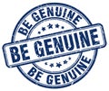 be genuine blue stamp