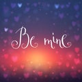 Be mine Royalty Free Stock Photo