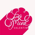 Be mine valentine greeting card