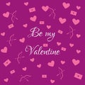 Be my Valentine violet