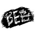 Be silly, be honest, be kind. Hand written lettering.