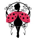 fairy Ladybug Logo, ilustrasi Maskot Kumbang