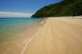 Beach at Abel Tasman National Park in New Zealand Royalty Free Stock Photo