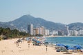 Beach in Acapulco, Mexico. Royalty Free Stock Photo