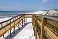 Beach Access Ramp Royalty Free Stock Photo