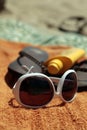 Beach Accessories Royalty Free Stock Photo