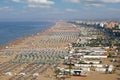 Beach Adriatic sea Rimini Italy Royalty Free Stock Photo