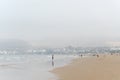 the beach in Agadir in Morocco