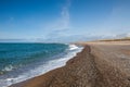 On the beach in Agger, Denmark. Royalty Free Stock Photo