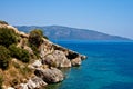 Beach of Agia Efimia, Cephalonia Royalty Free Stock Photo