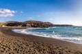 Beach In Ajuy,Fuerteventura, Canary Islands, Spain Royalty Free Stock Photo