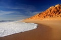 Beach on the Alentejo Coast, Comporta, Setubal. Western Portugal.