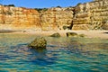 Beach in Algarve, Portugal.