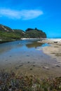 Beach along Pescadero, California Royalty Free Stock Photo