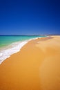 Beach Alvor Poente in Algarve, Portugal