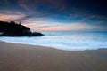 Beach of Anglet Royalty Free Stock Photo