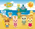 Beach Animal Party