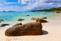 Beach Anse Lazio - Seychelles Royalty Free Stock Photo