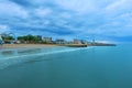 Beach area Lido di Jesolo, Italy Royalty Free Stock Photo