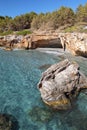 Beach at Argostoli of Kefalonia island