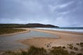 beach awarded for its cleanliness and conservation of the ecosystem Killahoey Strand near Dunfanaghy, Donegal, Ireland. wild