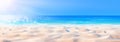 Beach Background - Beautiful Sand And Sea