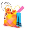 Beach bag Royalty Free Stock Photo