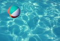 Beach Ball in Pool Royalty Free Stock Photo