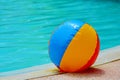 Beach-ball Poolside Royalty Free Stock Photo
