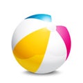 Beach ball Royalty Free Stock Photo
