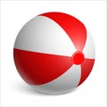 Beach ball3 vector Royalty Free Stock Photo