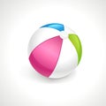 Beach ball vector